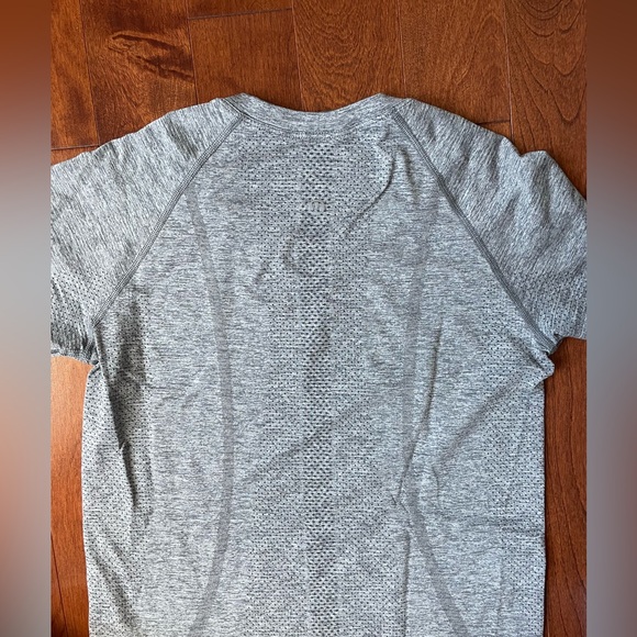 Lululemon grey short sleeve athletic shirt - Picture 2 of 5